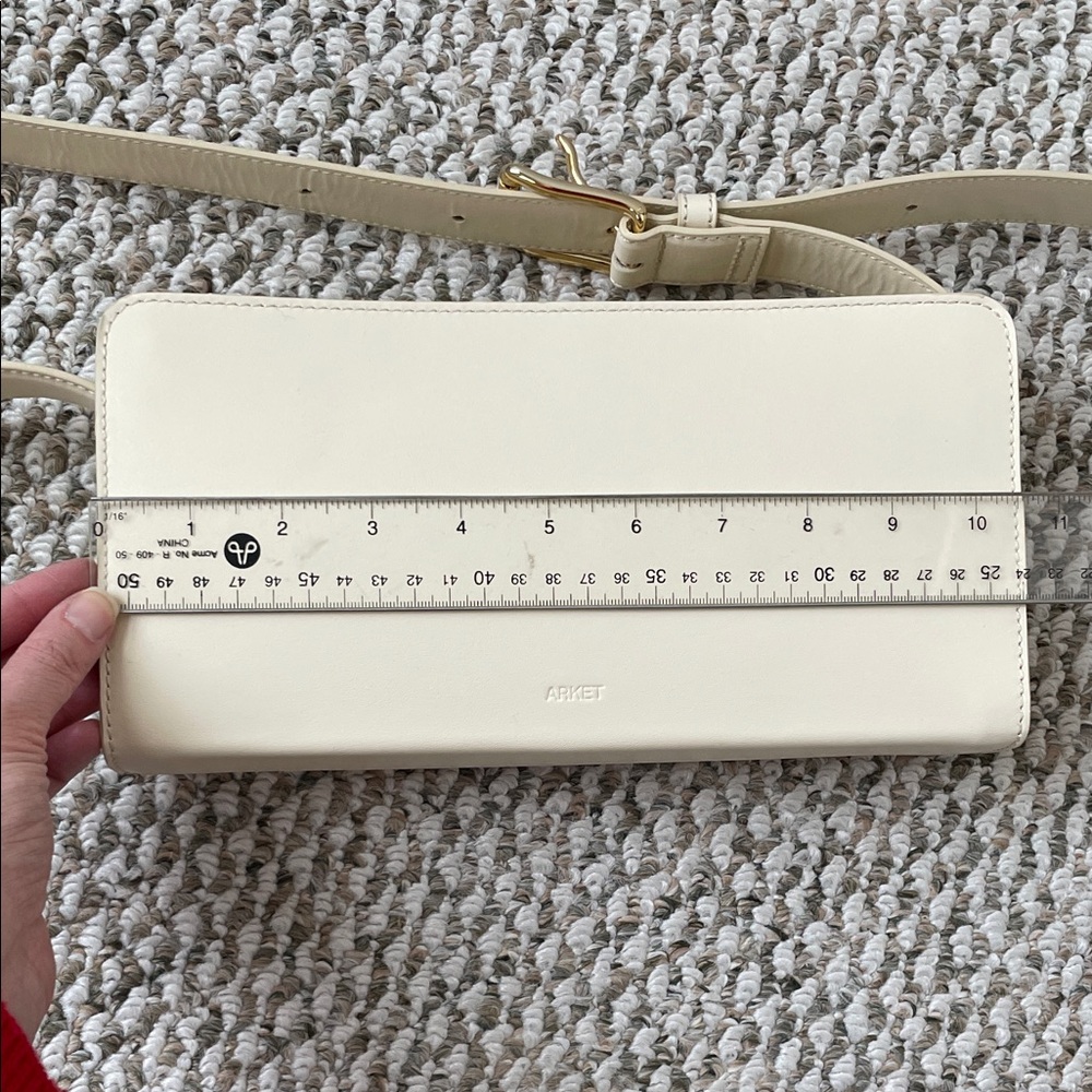 Arket Cream Women's Shoulder Bag - Picture 9 of 14